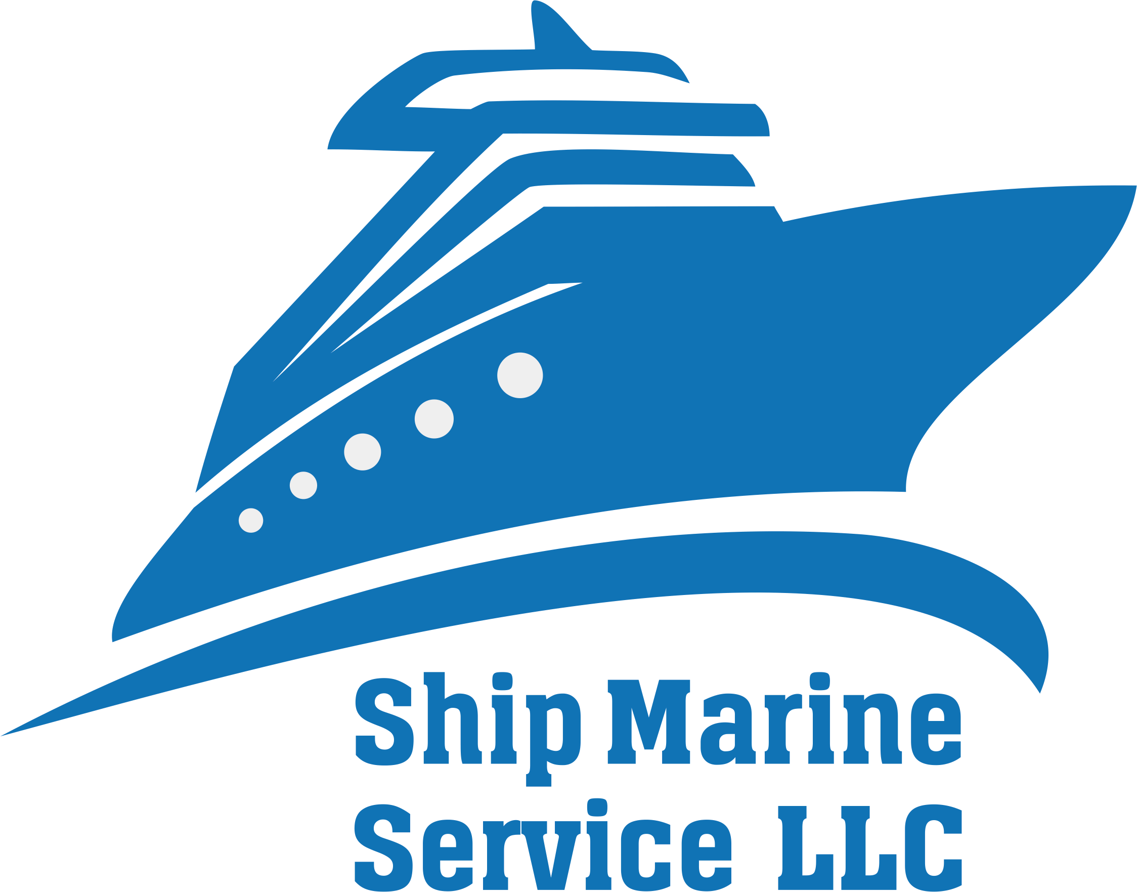 Marine service. Логотип shipping LLC. Шип-шип лого.